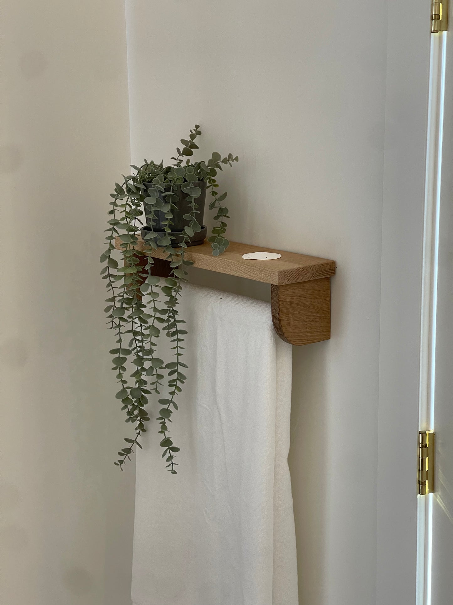 Towel Hanger Shelf